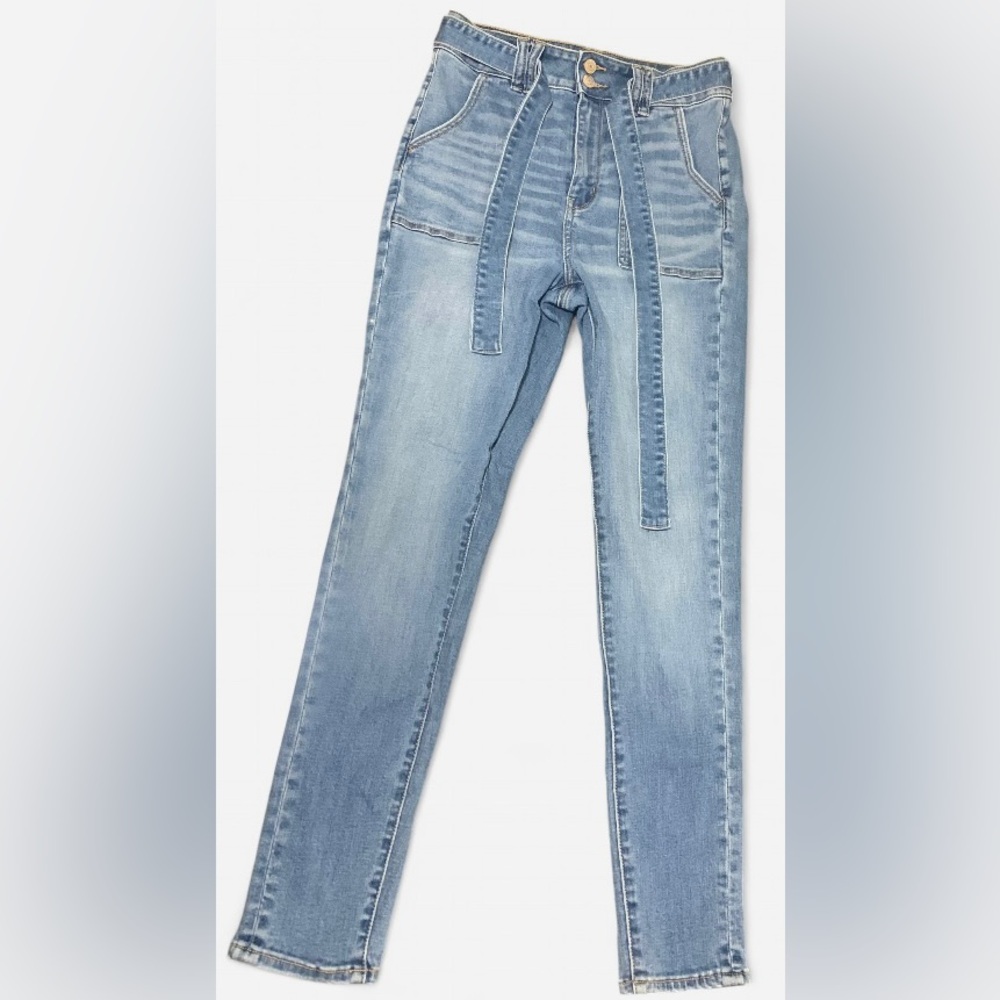 American Eagle Outfitters Light Blue Highest Rise Jeggings